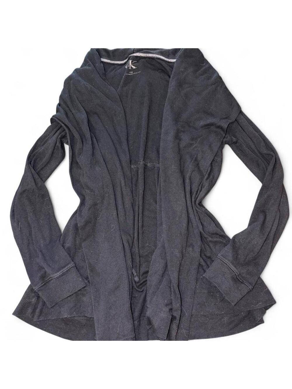 Calvin Klein open-front knit cardigan